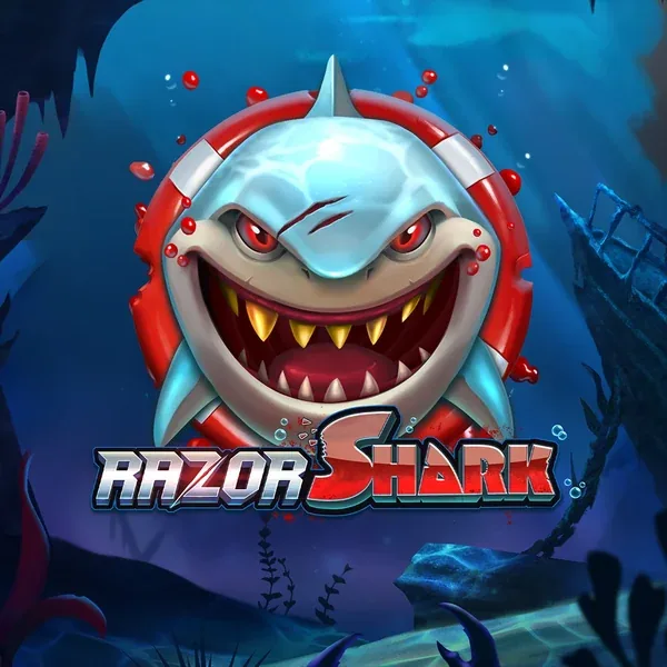 Razor Shark von Push Gaming: Spielsymbol mit Hai